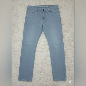 Bluenotes Mens Sky Blue Skinny Jeans